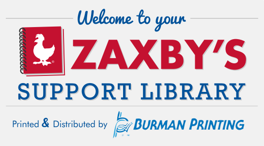 Zaxbys Backup Test