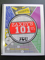 Zaxby's 101 Program Vol. 2 - Spiral Bound