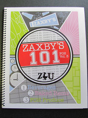 Zaxby's 101 Program Vol. 3 - Spiral Bound